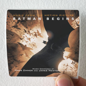 Hans Zimmer Batman Begins Album Cover Sticker