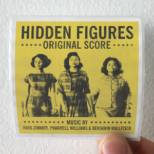 Hans Zimmer Hidden Figures Album Cover Sticker