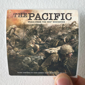 Hans Zimmer The Pacific Album Cover Sticker