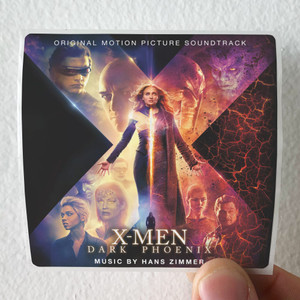 Hans Zimmer Dark Phoenix Original Motion Picture Soundtrack Album Cover Sticker