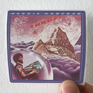 Herbie Hancock Thrust Album Cover Sticker