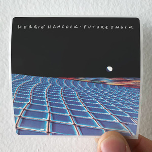 Herbie Hancock Future Shock Album Cover Sticker Herbie Hancock Future Shock Album Cover Sticker