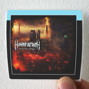 Humanitys Last Breath Structures Collapse 1 Album Cover Sticker