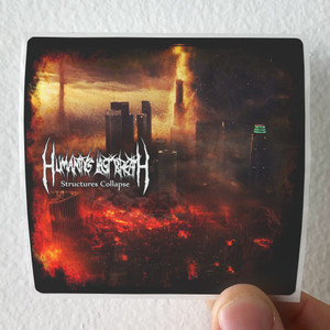 Humanitys Last Breath Structures Collapse Album Cover Sticker