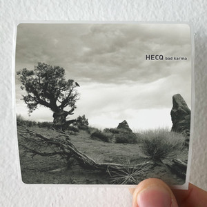 Hecq Bad Karma Album Cover Sticker