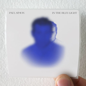 Paul Simon In The Blue Light Album Cover Sticker