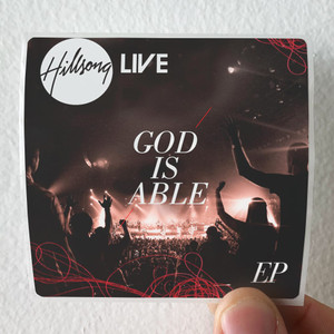Hillsong Worship God Is Able 1 Album Cover Sticker