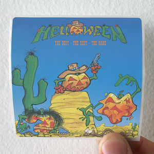 Helloween The Best The Rest The Rare Album Cover Sticker Helloween The Best The Rest The Rare Album Cover Sticker