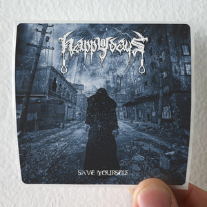 Happy Days Save Yourself Album Cover Sticker