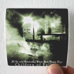 Happy Days Children Of Failure Album Cover Sticker Happy Days Children Of Failure Album Cover Sticker