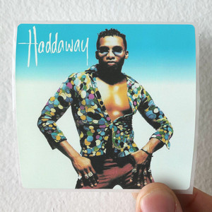 Haddaway Haddaway Album Cover Sticker Haddaway Haddaway Album Cover Sticker
