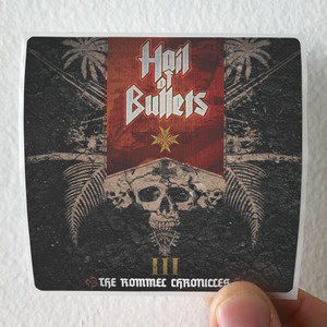 Hail of Bullets Iii The Rommel Chronicles Album Cover Sticker