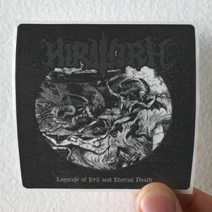 Hirilorn Legends Of Evil And Eternal Death Album Cover Sticker Hirilorn Legends Of Evil And Eternal Death Album Cover Sticker