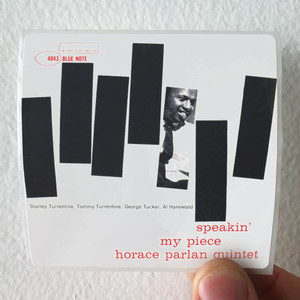 Horace Parlan Quintet Speakin My Piece Album Cover Sticker