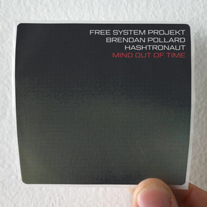 Hashtronaut Mind Out Of Time Album Cover Sticker Hashtronaut Mind Out Of Time Album Cover Sticker