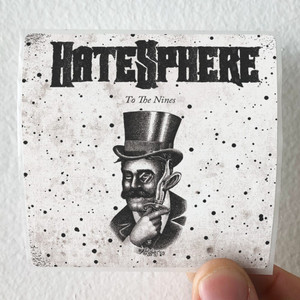 HateSphere To The Nines Album Cover Sticker HateSphere To The Nines Album Cover Sticker