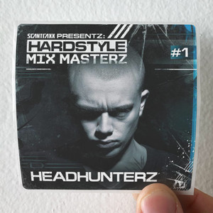 Headhunterz Scantraxx Presents Hardstyle Mix Masterz 1 Album Cover Sticker Headhunterz Scantraxx Presents Hardstyle Mix Masterz 1 Album Cover Sticker