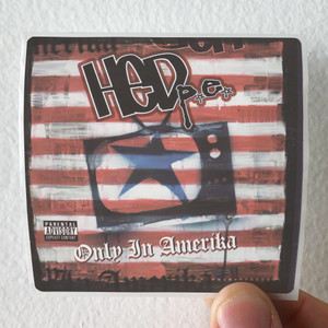 hed pe Only In Amerika 1 Album Cover Sticker