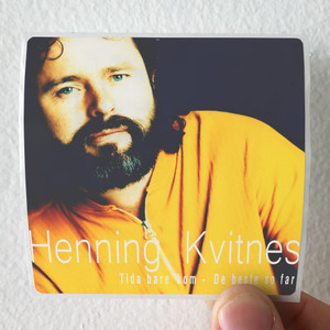 Henning Kvitnes Tida Bare Kom De Beste So Far Album Cover Sticker Henning Kvitnes Tida Bare Kom De Beste So Far Album Cover Sticker