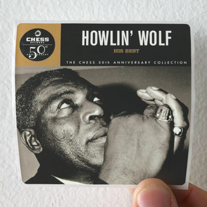Howlin Wolf His Best Album Cover Sticker