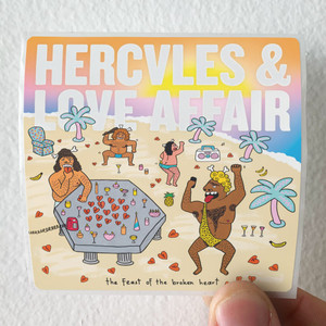 Hercules and Love Affair The Feast Of The Broken Heart Album Cover Sticker Hercules and Love Affair The Feast Of The Broken Heart Album Cover Sticker