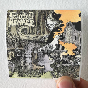 Hooded Menace Effigies Of Evil Album Cover Sticker Hooded Menace Effigies Of Evil Album Cover Sticker