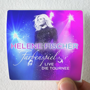 Helene Fischer Farbenspiel Live Die Tournee Album Cover Sticker Helene Fischer Farbenspiel Live Die Tournee Album Cover Sticker