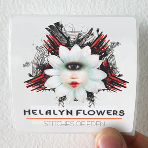 Helalyn Flowers Stitches Of Eden Album Cover Sticker