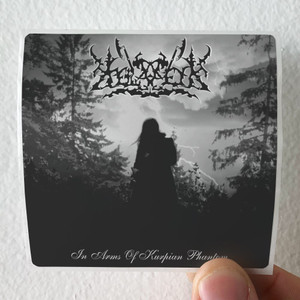 Hellveto In Arms Of Kurpian Phantom Album Cover Sticker Hellveto In Arms Of Kurpian Phantom Album Cover Sticker