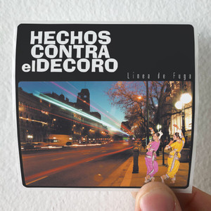 Hechos Contra el Decoro Lnea De Fuga Album Cover Sticker Hechos Contra el Decoro Lnea De Fuga Album Cover Sticker
