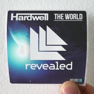 Hardwell The World Album Cover Sticker