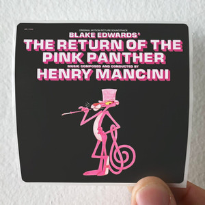 Henry Mancini The Return Of The Pink Panther Album Cover Sticker Henry Mancini The Return Of The Pink Panther Album Cover Sticker