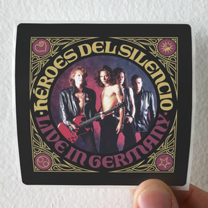 Heroes del Silencio Live In Germany Album Cover Sticker