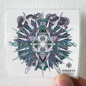 Hiranya Breathe Out Album Cover Sticker Hiranya Breathe Out Album Cover Sticker