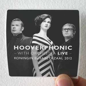 Hooverphonic With Orchestra Live Album Cover Sticker