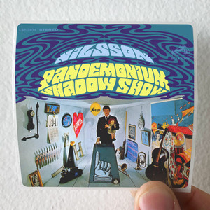Harry Nilsson Pandemonium Shadow Show Album Cover Sticker Harry Nilsson Pandemonium Shadow Show Album Cover Sticker