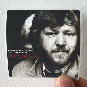 Harry Nilsson Everybodys Talkin The Very Best Of Harry Nilsson Album Cover Sticker Harry Nilsson Everybodys Talkin The Very Best Of Harry Nilsson Album Cover Sticker