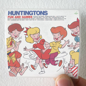 Huntingtons Fun And Games 1 Album Cover Sticker Huntingtons Fun And Games 1 Album Cover Sticker