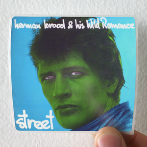 Herman Brood and His Wild Romance Street Album Cover Sticker