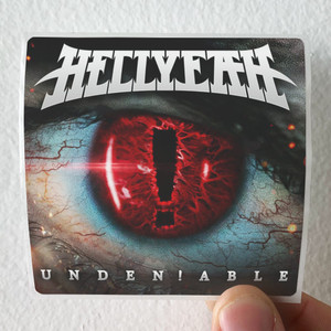 Hellyeah Undenable 2 Album Cover Sticker