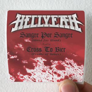 Hellyeah Sangre Por Sangre Blood For Blood Cross To Bier Cradle Of B Album Cover Sticker Hellyeah Sangre Por Sangre Blood For Blood Cross To Bier Cradle Of B Album Cover Sticker