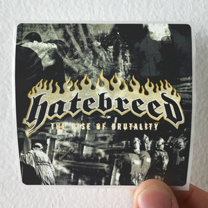 Hatebreed The Rise Of Brutality Album Cover Sticker