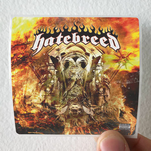 Hatebreed Hatebreed 2 Album Cover Sticker Hatebreed Hatebreed 2 Album Cover Sticker