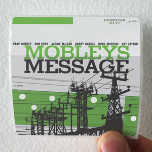 Hank Mobley Mobleys Message Album Cover Sticker Hank Mobley Mobleys Message Album Cover Sticker