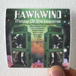 Hawkwind Masters Of The Universe 2 Album Cover Sticker Hawkwind Masters Of The Universe 2 Album Cover Sticker