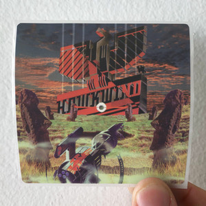 Hawkwind 25 Years On 4 Album Cover Sticker