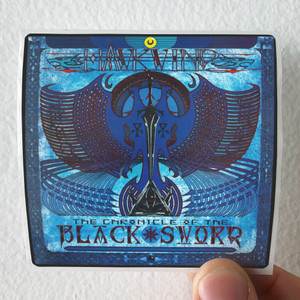 Hawkwind The Chronicle Of The Black Sword Album Cover Sticker Hawkwind The Chronicle Of The Black Sword Album Cover Sticker