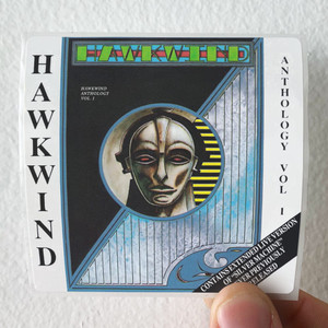 Hawkwind Anthology 3 Album Cover Sticker Hawkwind Anthology 3 Album Cover Sticker