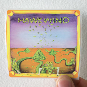 Hawkwind Hawkwind Album Cover Sticker