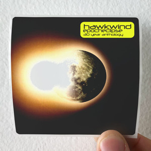 Hawkwind Epocheclipse 30 Year Anthology Album Cover Sticker